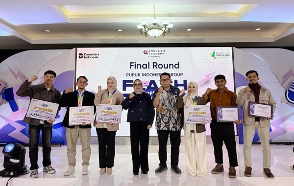 Insan PIM Raih 4 Kemenangan di Pupuk Indonesia Group Flash Talk Competition